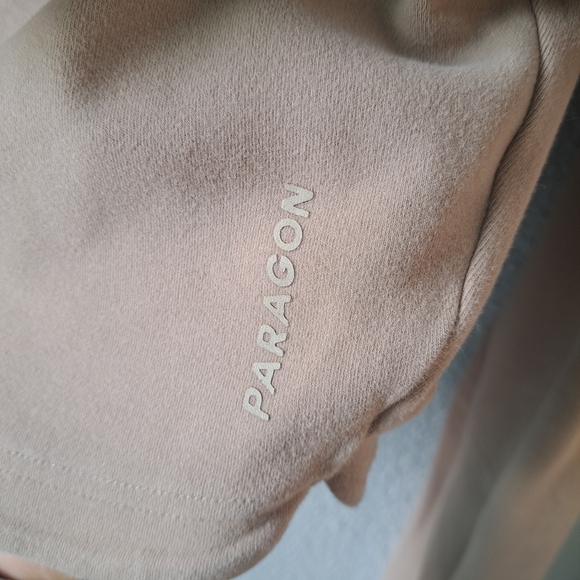 PARAGON Tops - PARAGON Women's Tan Hoodie with Pocket Detail